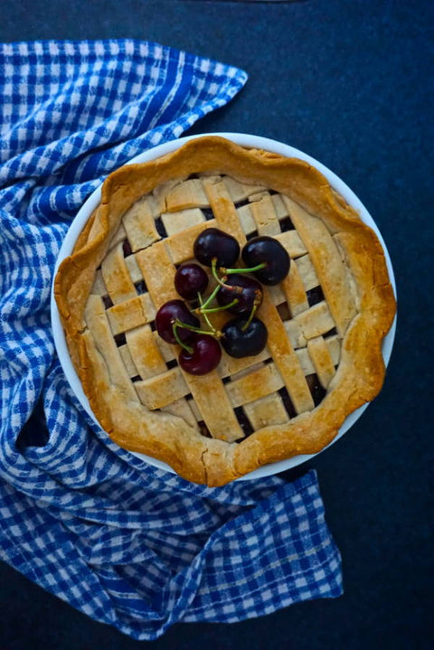 Easy Gluten Free Vegan Cherry Pie