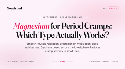Magnesium for Period Cramps: Which Type Actually Works?