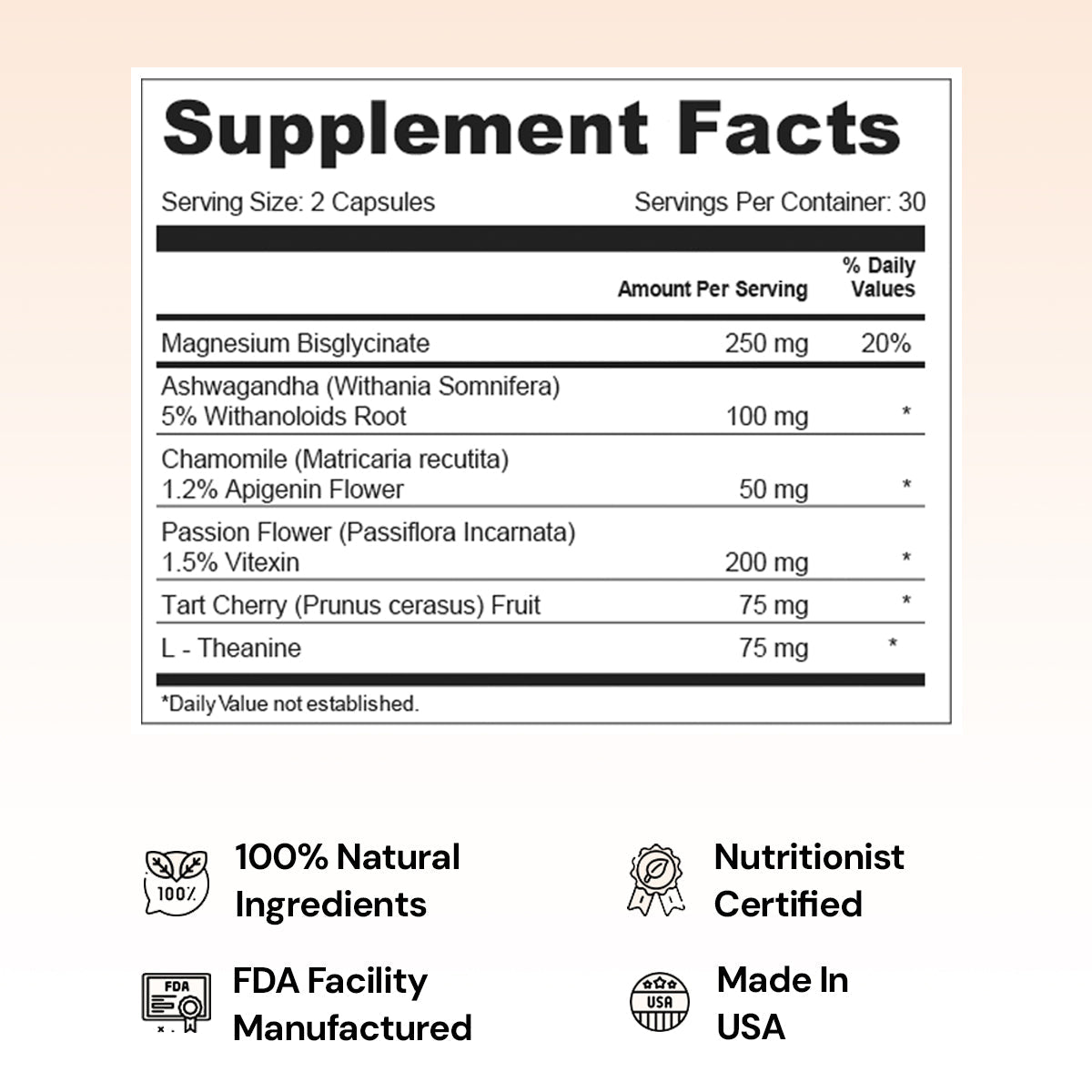 Calm + Sleep - Nourished Natural Health