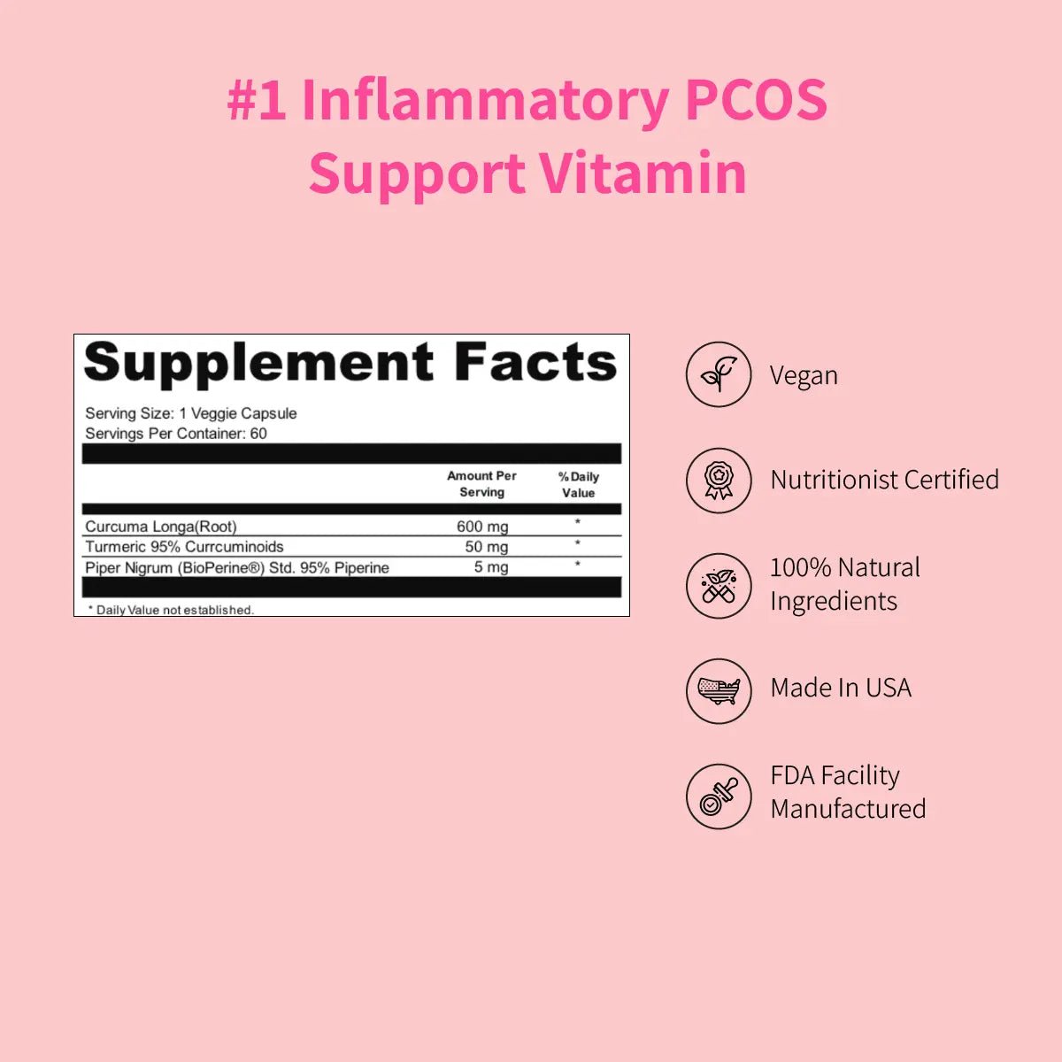 Inflammatory PCOS Bundle+ - 3 Bottle Pack - Bundle & Save - Nourished Natural Health