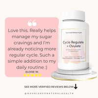 Thumbnail for Nourished Cycle Regulate + Ovulate - 40:1 Myo+D-Chiro Inositol - Nourished Natural Health