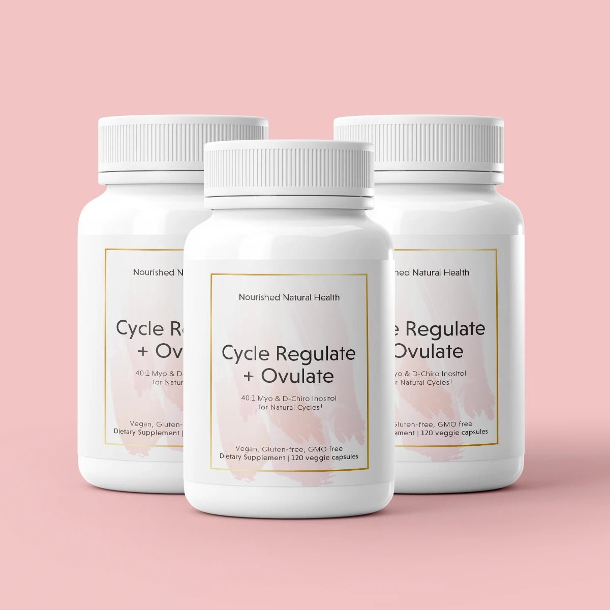 Nourished Cycle Regulate + Ovulate - 40:1 Myo+D-Chiro Inositol - Nourished Natural Health