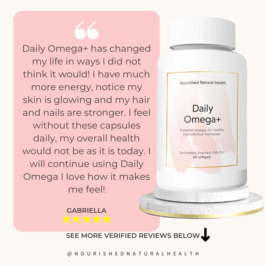 Nourished Daily Omega+ - Nourished Natural Health