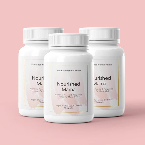 Nourished Mama Multi - Complete Perinatal & Prenatal Support For Mama & Baby - Nourished Natural Health