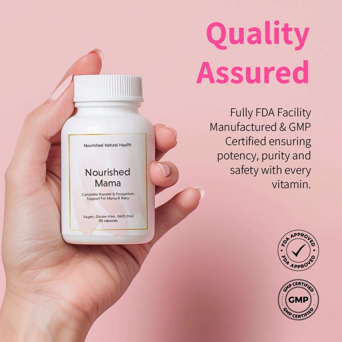 Nourished Mama Multi - Complete Perinatal & Prenatal Support For Mama & Baby - Nourished Natural Health