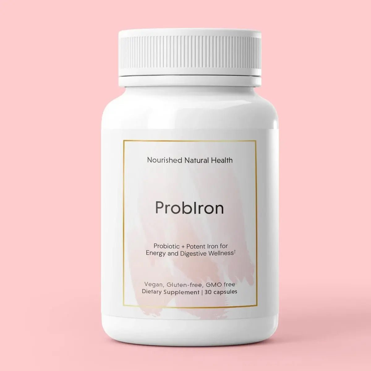 Nourished ProbIron - Probiotic + Potent Iron for Energy & Digestive Wellness - Nourished Natural Health