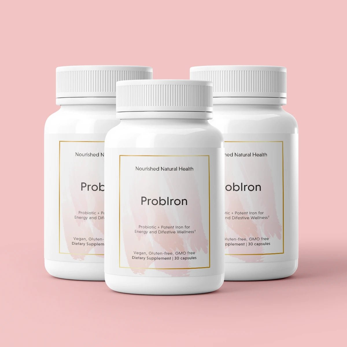 Nourished ProbIron - Probiotic + Potent Iron for Energy & Digestive Wellness - Nourished Natural Health