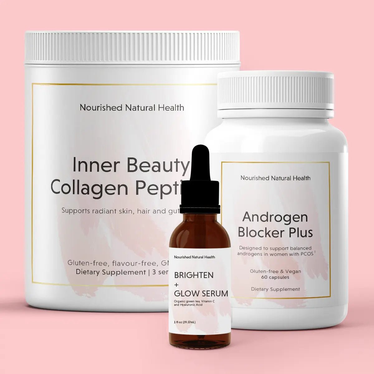 PCOS Acne & Scarring Support Bundle - Bundle & Save - Nourished Natural Health