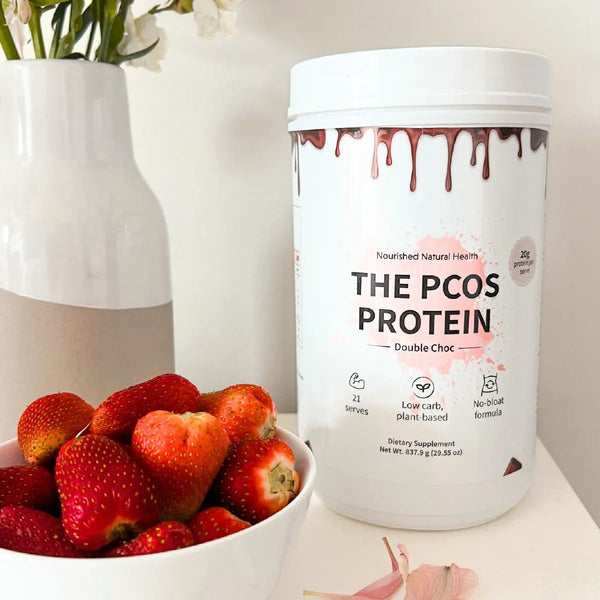 The PCOS Protein - Anti - androgenic, Low Carb, High Protein, Designed for Cysters - Nourished Natural Health