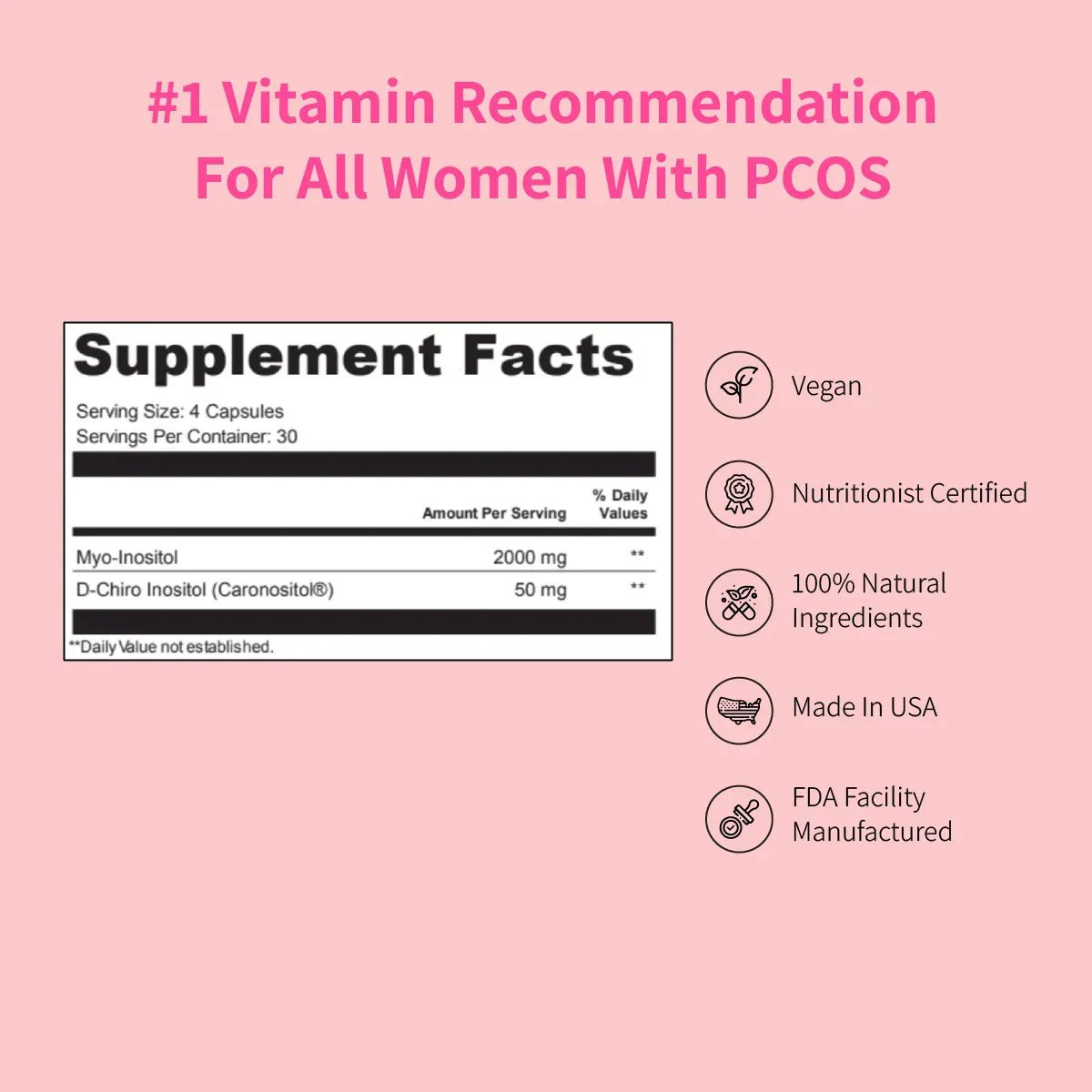 Vegan PCOS Skin Health Supplement Bundle - Bundle & Save - Nourished Natural Health