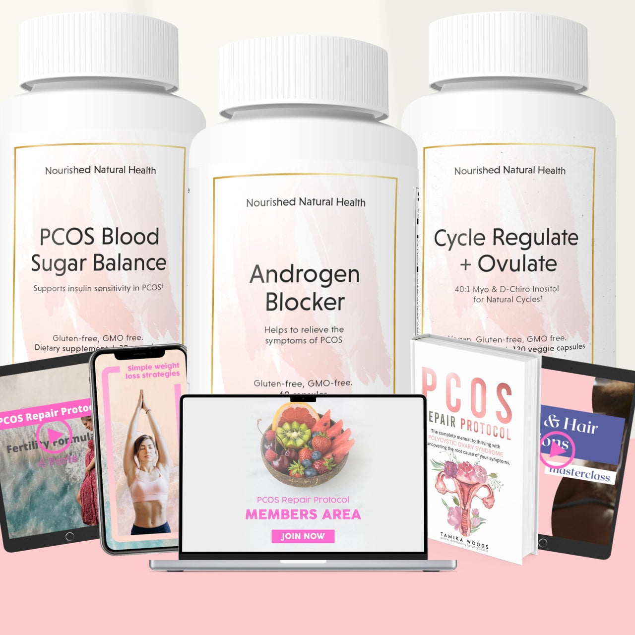 PCOS Repair Protocol Starter Bundle - SAVE 90% - Nourished Natural Health